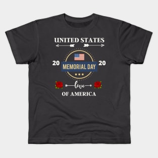 UNITED STATES OF AMERICA Kids T-Shirt